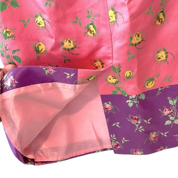 Manoush Skirt Women's Floral Print Pencil Straight Silk Blend Anthropologie 6 - Picture 4 of 6